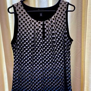 White House black market Sleeveless top